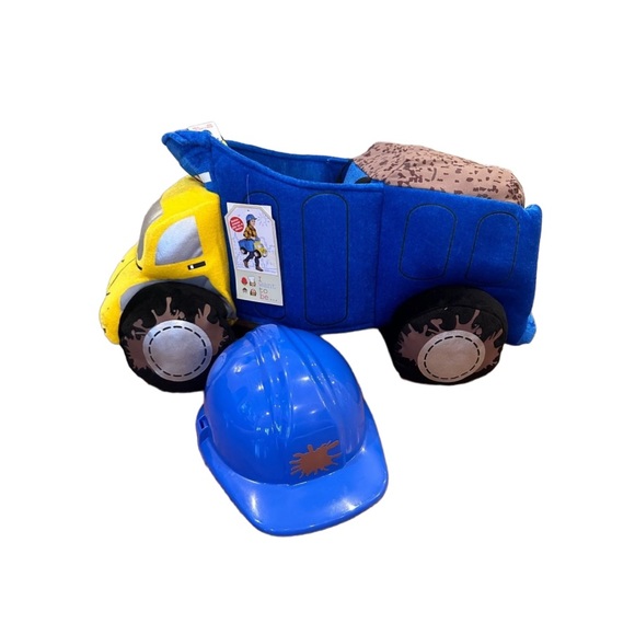 I WANT TO BE Costumes I Want To Be Dump Truck Kids 3d Sound Plush